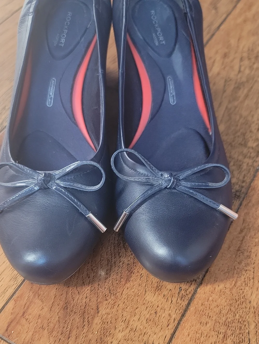 Classic Rockport Total Motion Blue Women's Wedge Ballet Pumps